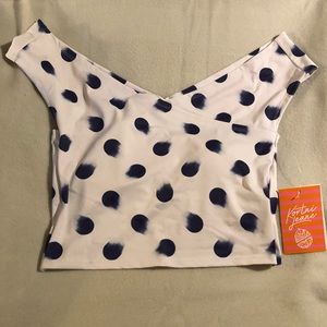 NWT Kortni Jeane Off-the-shoulder Top